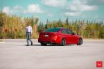 BMW M3 Sedan on Vossen Wheels (VFS4) 2017 года